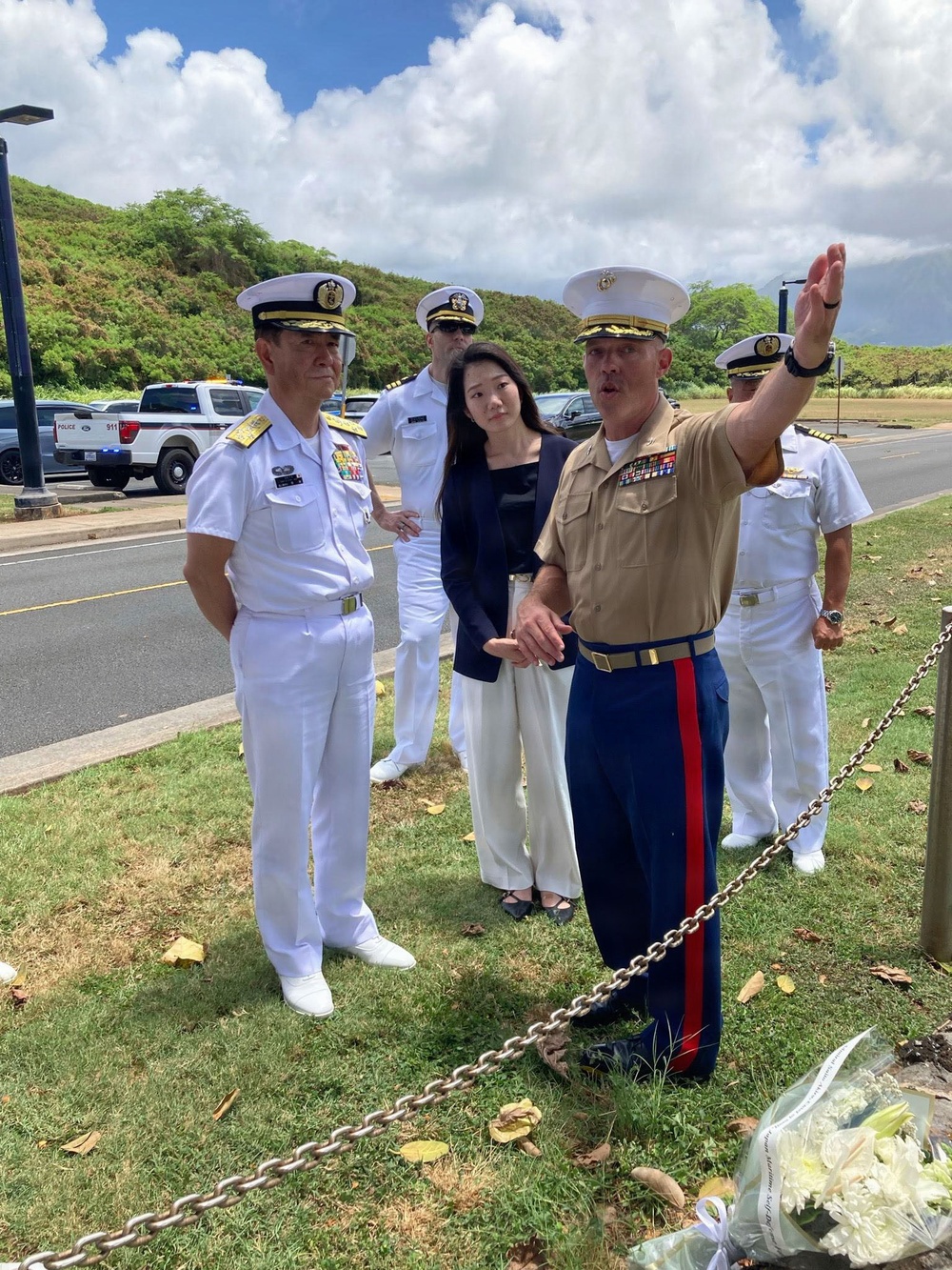 JMSFD Chief of Staff Honors The Fallen at MCBH