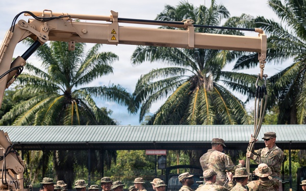 KNG partners with Malaysian Army for sling load training during Keris Strike 26