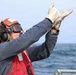 John Finn Conducts A Crash And Salvage Drill