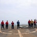 John Finn Conducts Flight Quarters