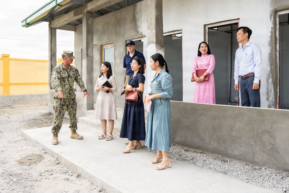 Pacific Partnership 2026 Conduct Ribbon Cutting Ceremony at Quảng Xuân Primary School in Quang Trach, Vietnam