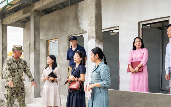 Pacific Partnership 2026 Conduct Ribbon Cutting Ceremony at Quảng Xuân Primary School in Quang Trach, Vietnam