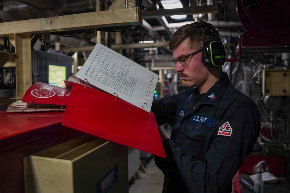 USS Cooperstown Conducts Underway Operations.