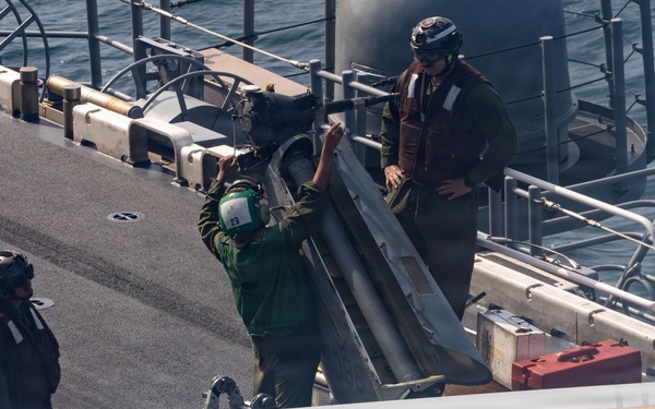 USS Boxer, 11th MEU Conduct Daily Operations