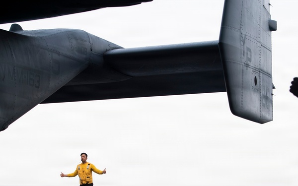 Boxer Sailors Transport Aircraft