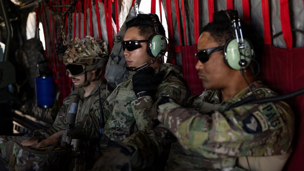 JTF-SB Soldiers conduct air insertion operations