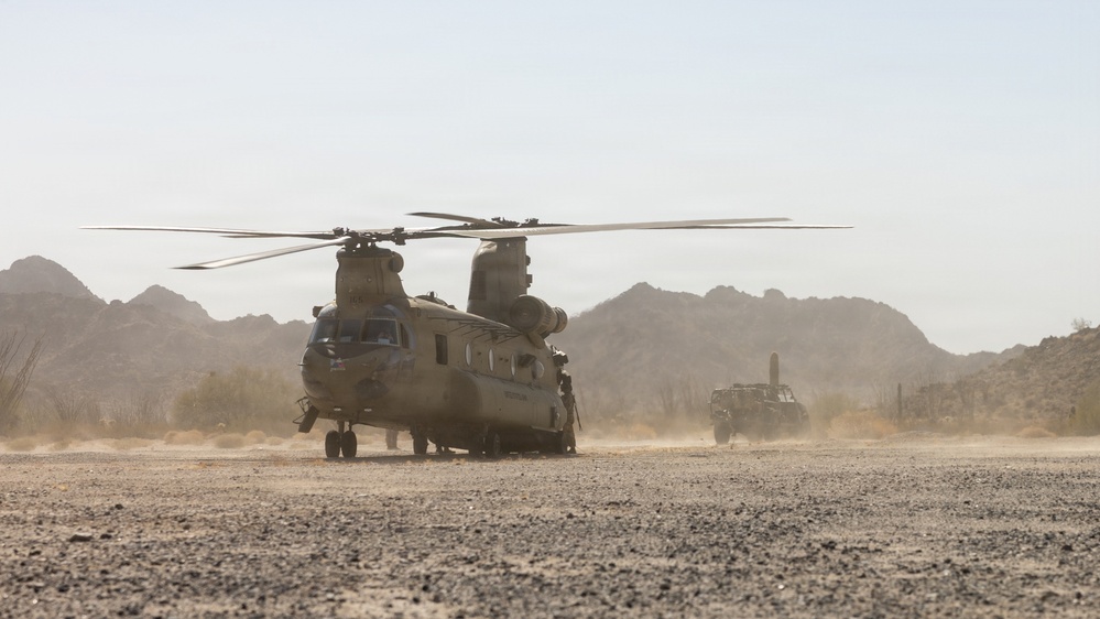 JTF-SB Soldiers conduct air insertion operations