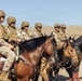 JTF-SB Marines and U.S. Border Patrol saddle-up during interagency training
