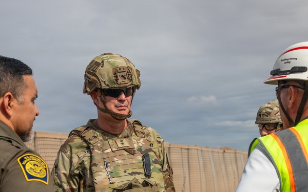 Maj. Gen. Taylor observes operations in National Defense Area 2