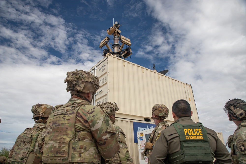 Maj. Gen. Taylor observes operations in National Defense Area 2