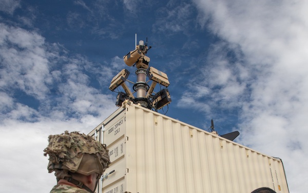 Maj. Gen. Taylor observes operations in National Defense Area 2