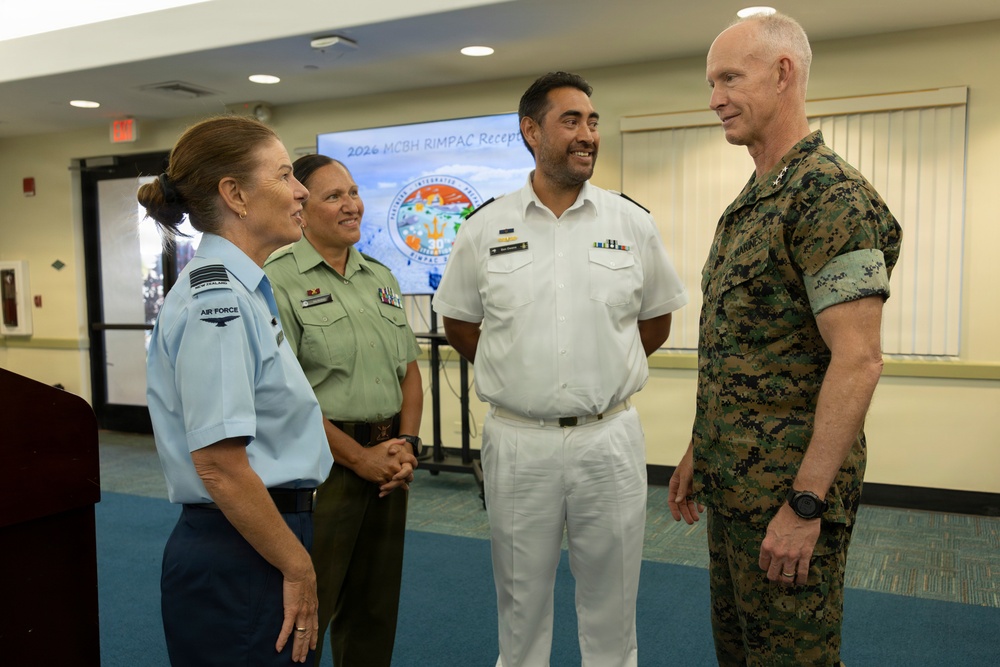RIMPAC 2026: MCBH hosts a Rim of the Pacific reception