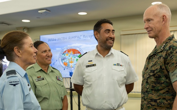 RIMPAC 2026: MCBH hosts a Rim of the Pacific reception