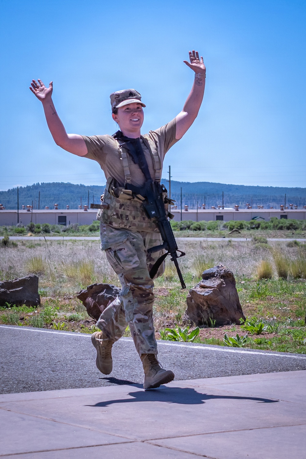198th RSG Conducts Military Biathlon