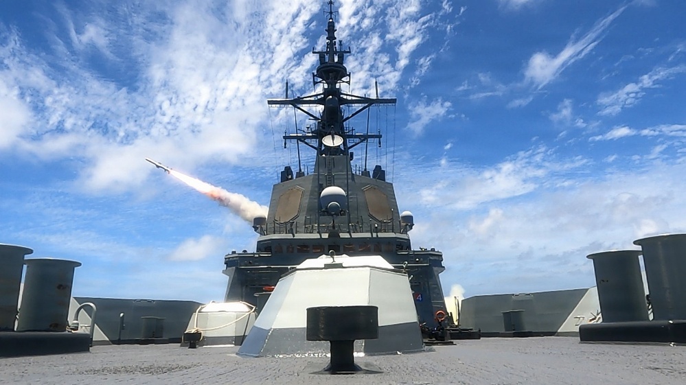 Spanish Navy ship participates in RIMPAC 26 sinking exercise