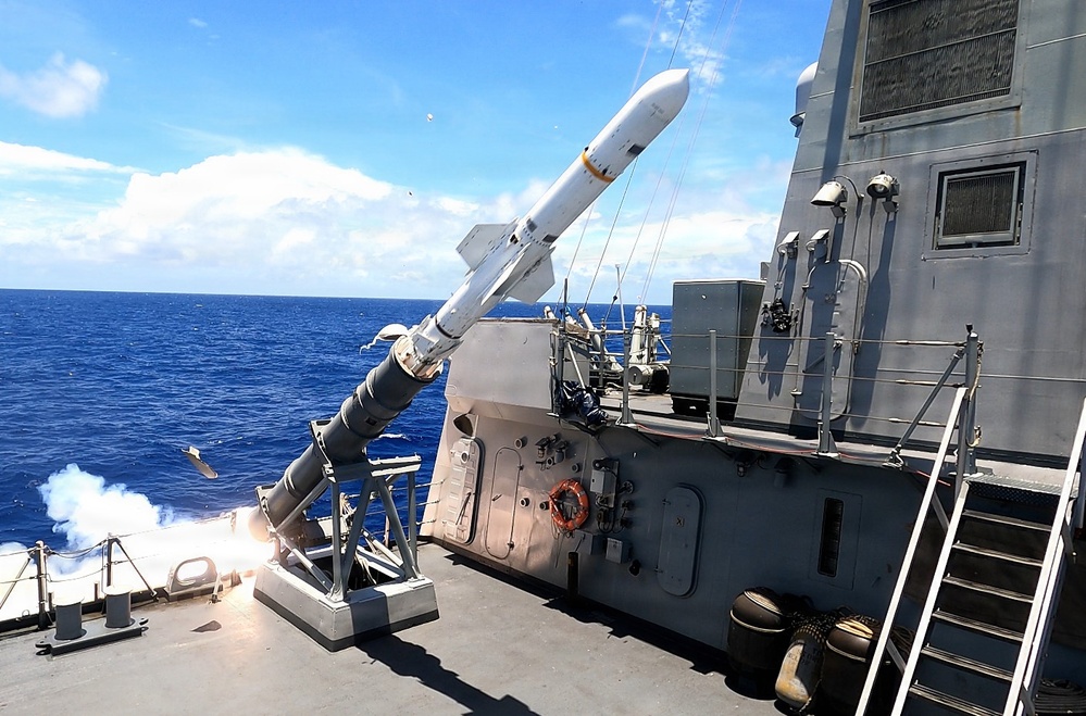 Spanish Navy ship participates in RIMPAC 26 sinking exercise