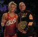 Marines Present Awards During Girl’s Freestyle Finals