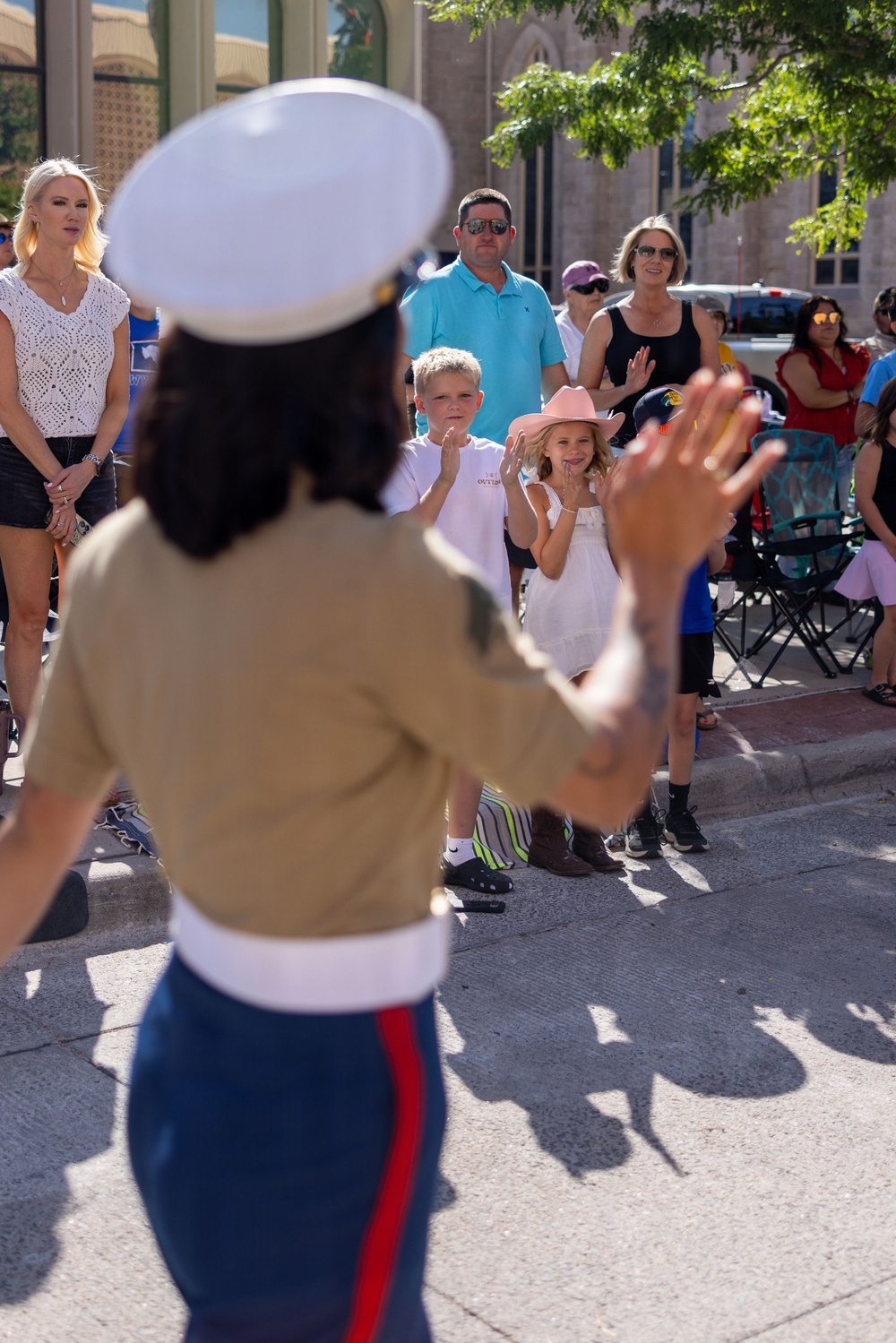 1st MARDIV Band Performs at Cheyenne Frontier Days
