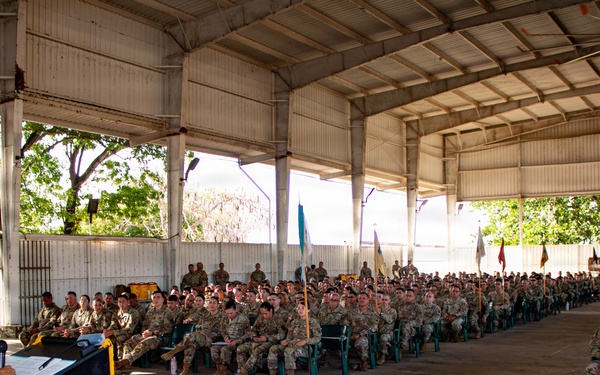 191st Regional Support Group Kicks Off Annual Training with Troop Welcome Ceremony