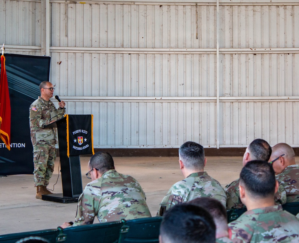 191st Regional Support Group Kicks Off Annual Training with Troop Welcome Ceremony