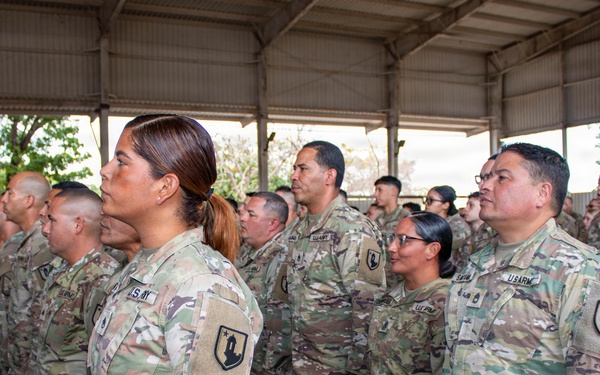 191st Regional Support Group Kicks Off Annual Training with Troop Welcome Ceremony