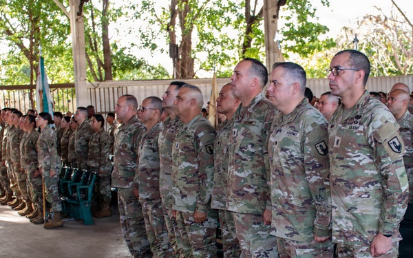 191st Regional Support Group Kicks Off Annual Training with Troop Welcome Ceremony