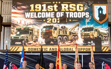 191st Regional Support Group Kicks Off Annual Training with Troop Welcome Ceremony