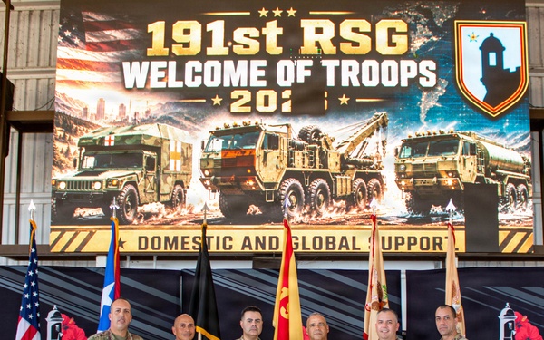 191st Regional Support Group Kicks Off Annual Training with Troop Welcome Ceremony