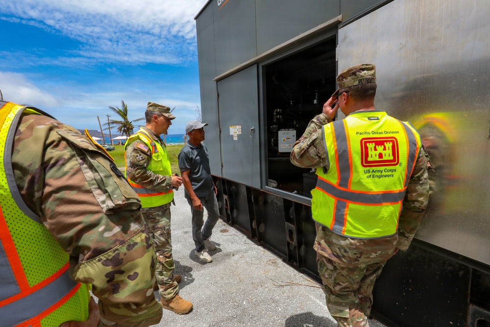 Visit to Rota for Temporary Power