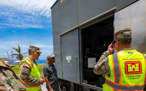 Visit to Rota for Temporary Power