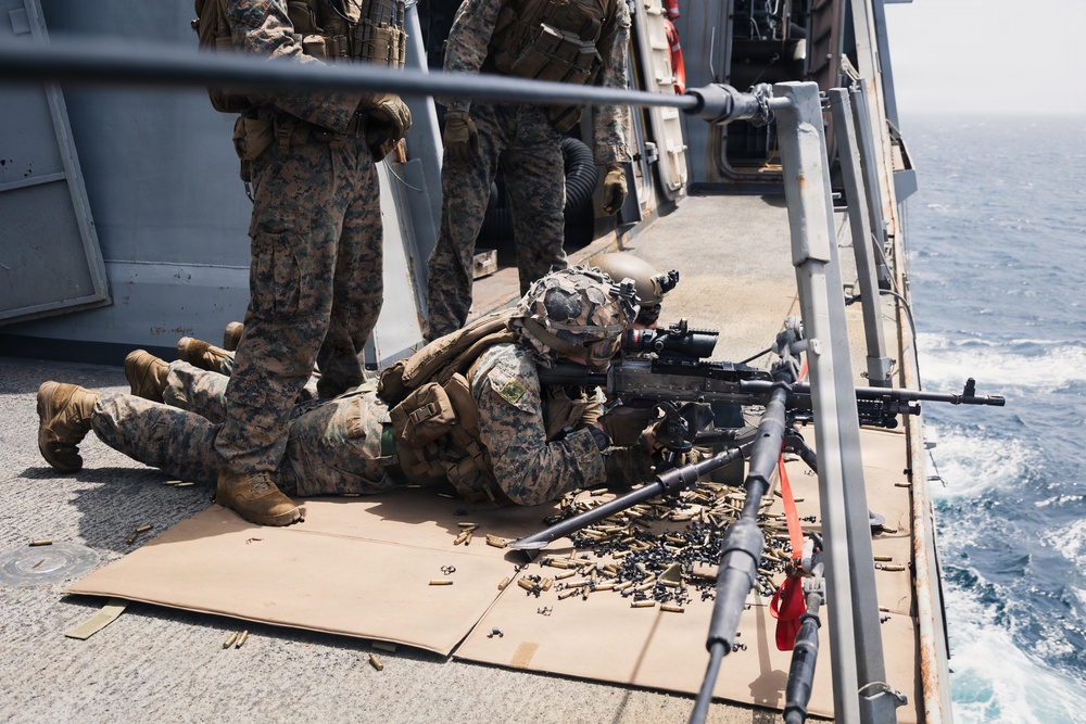 31st MEU | BLT 3/1 conducts live-fire deck shoot