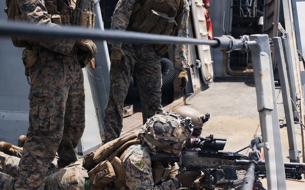 31st MEU | BLT 3/1 conducts live-fire deck shoot