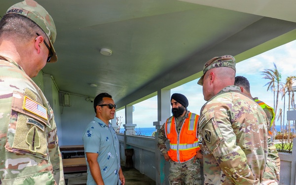 Visit to Rota for Temporary Power