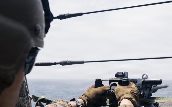 31st MEU | BLT 3/1 conducts live-fire deck shoot