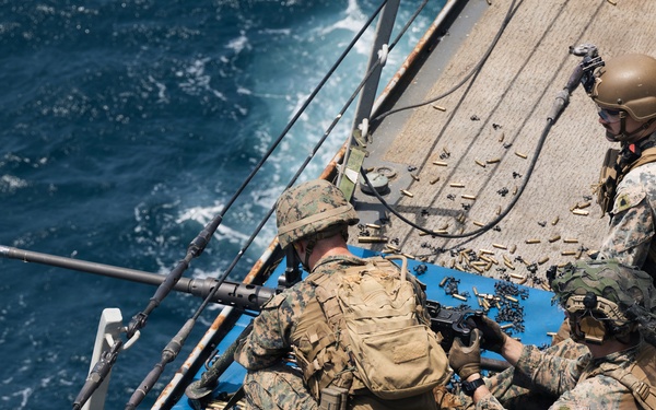 31st MEU | BLT 3/1 conducts live-fire deck shoot
