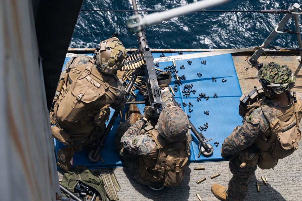 31st MEU | BLT 3/1 conducts live-fire deck shoot