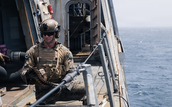 31st MEU | BLT 3/1 conducts live-fire deck shoot