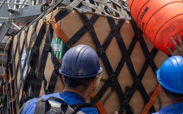 Delbert D. Black Conducts a Replenishment-at-Sea