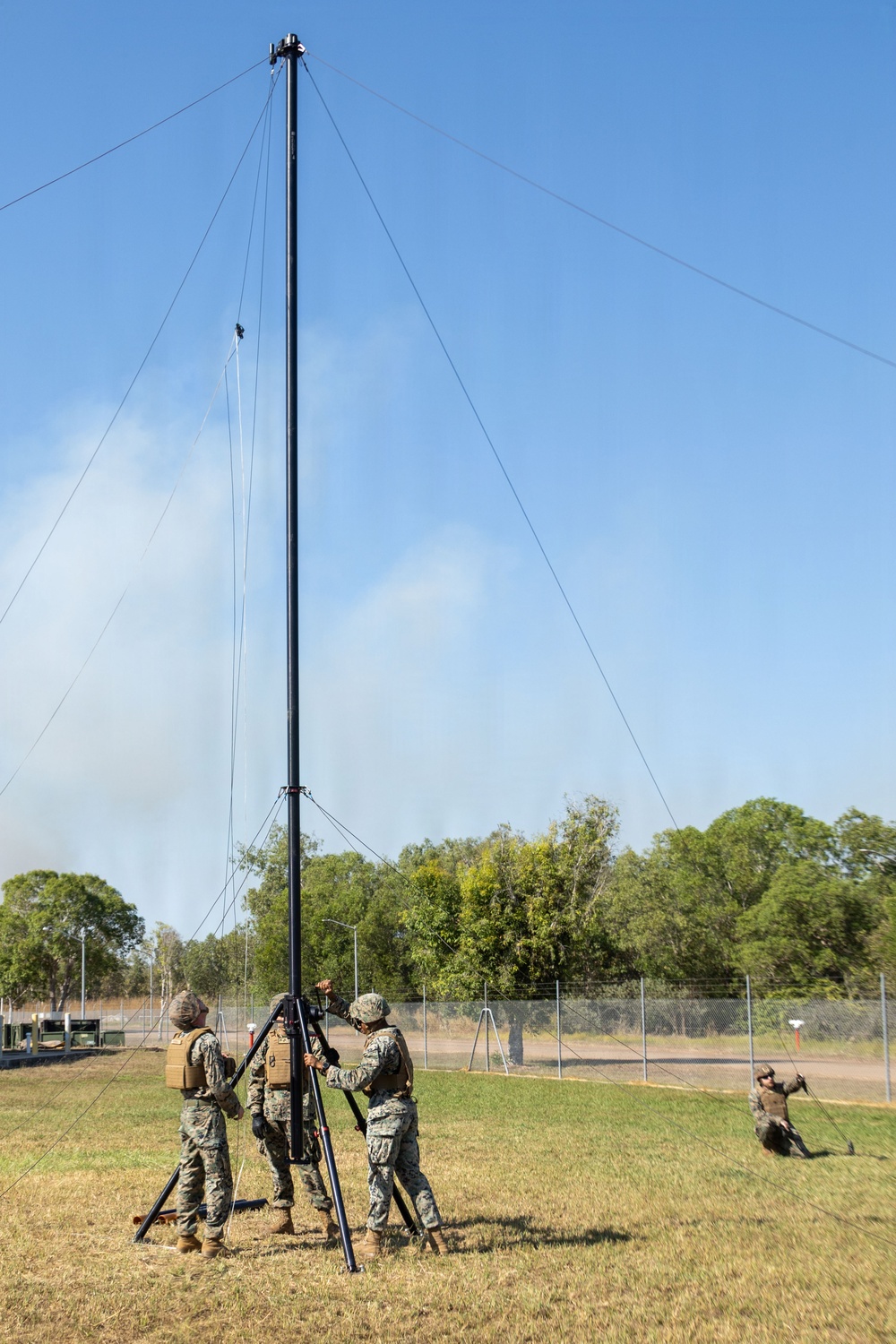 MRF-D Marines train for high-frequency communications