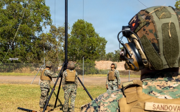MRF-D Marines train for high-frequency communications