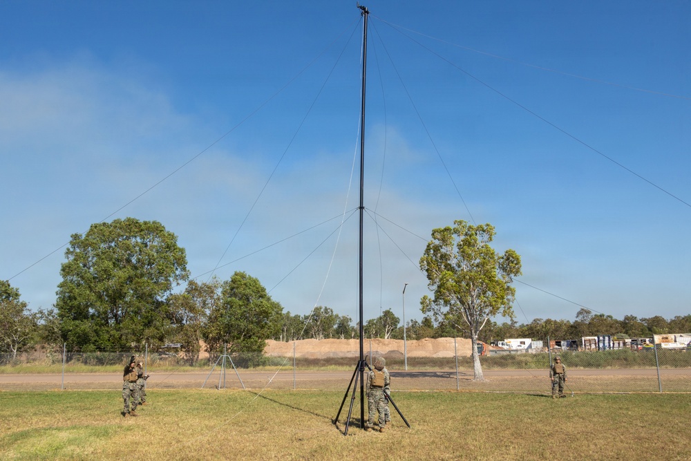MRF-D Marines train for high-frequency communications