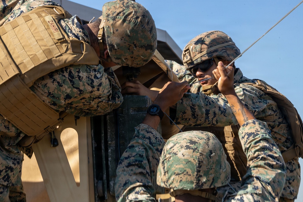 MRF-D Marines train for high-frequency communications