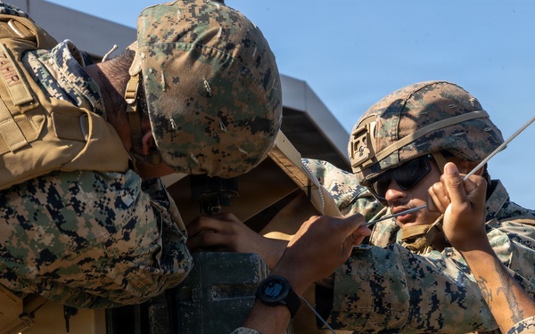 MRF-D Marines train for high-frequency communications