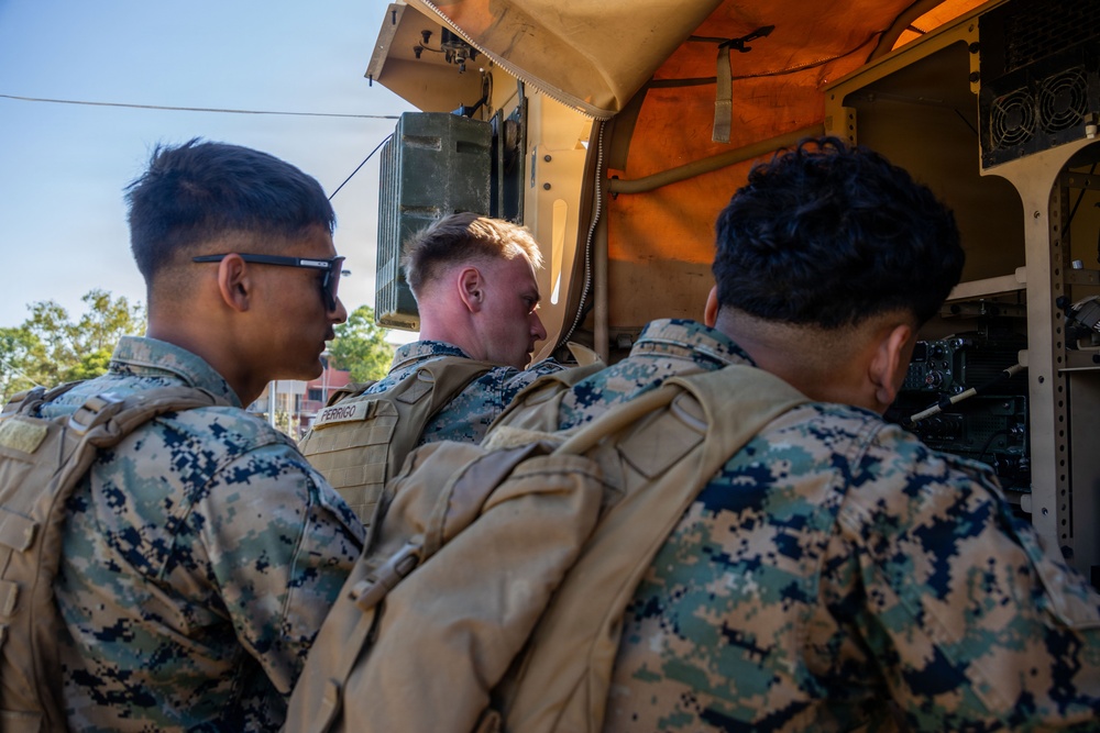 MRF-D Marines train for high-frequency communications