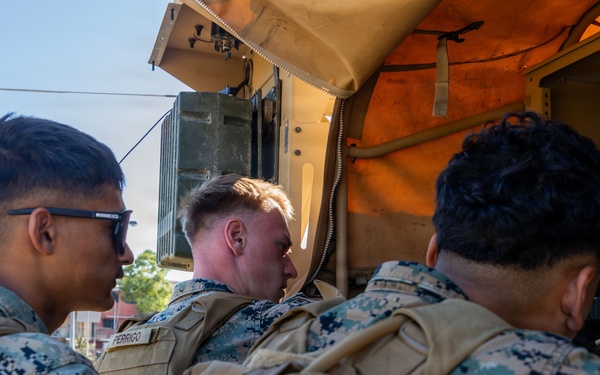 MRF-D Marines train for high-frequency communications