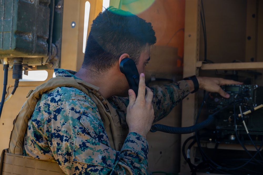 MRF-D Marines train for high-frequency communications