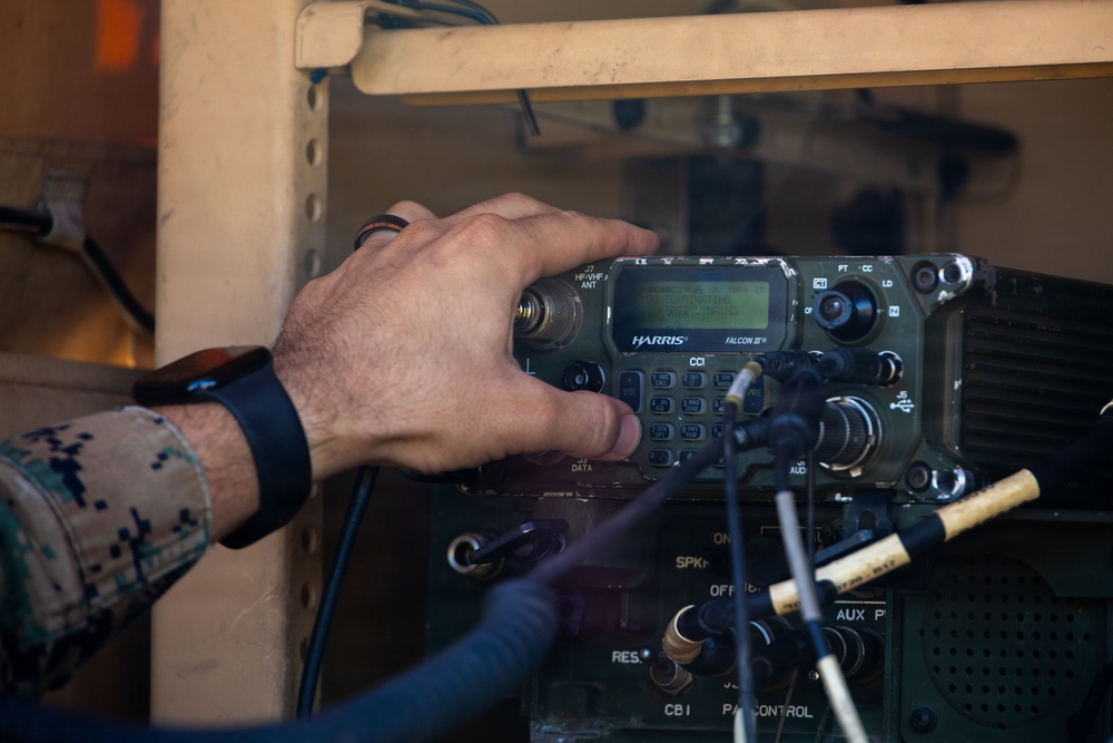 MRF-D Marines train for high-frequency communications