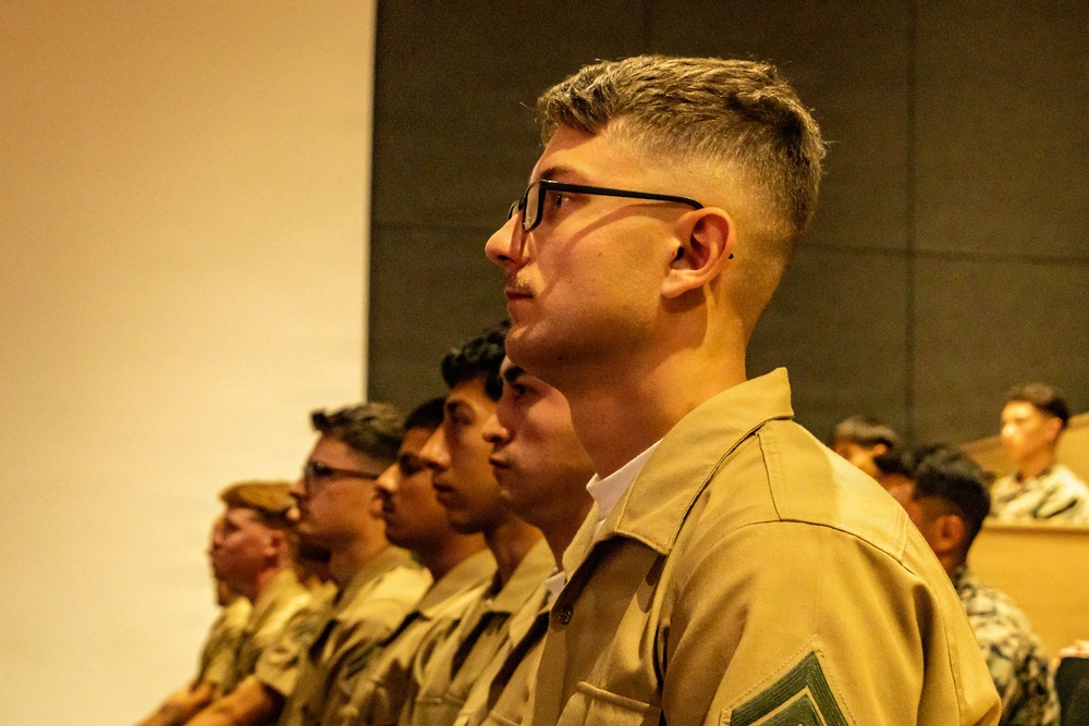MRF-D Marines graduate from Corporals Course