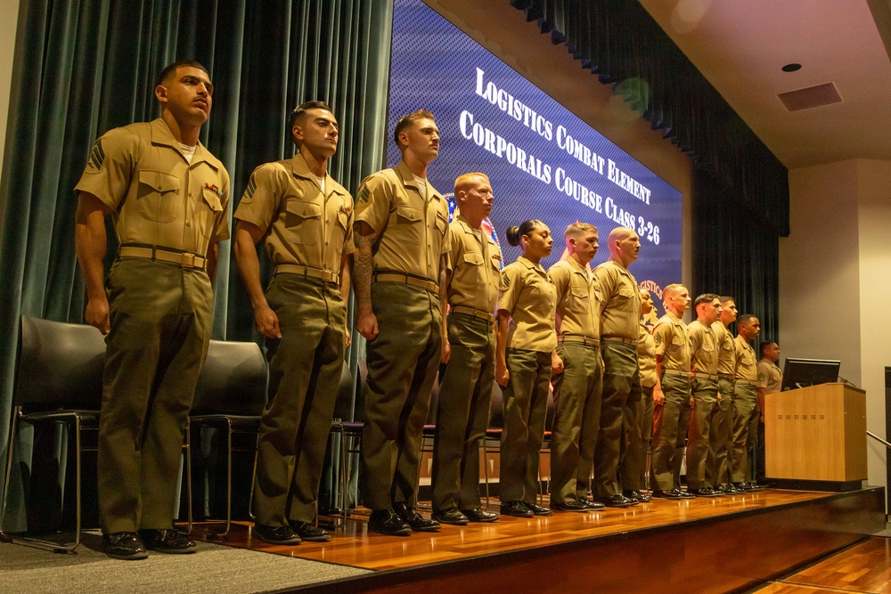 MRF-D Marines graduate from Corporals Course