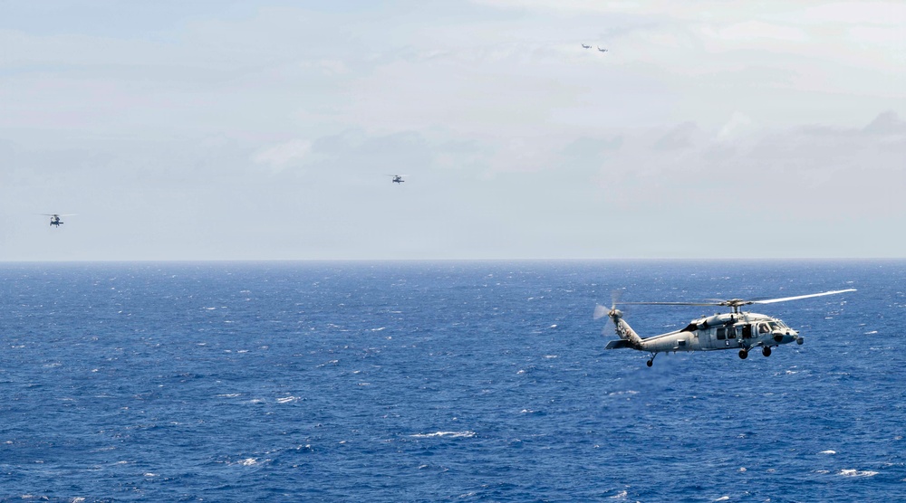 Acting SECNAV visits CVN 71 during RIMPAC26